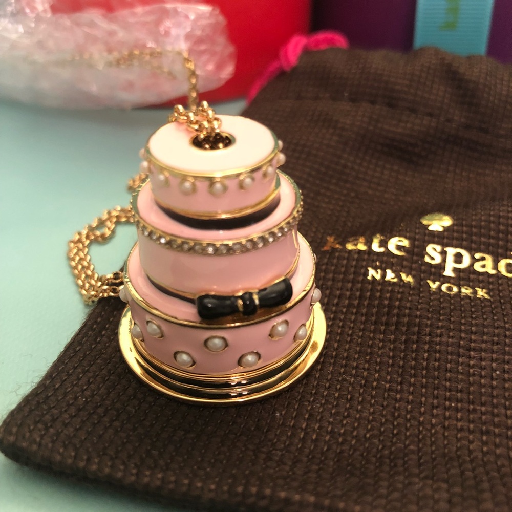 NWT Kate Spade Take the Cake necklace